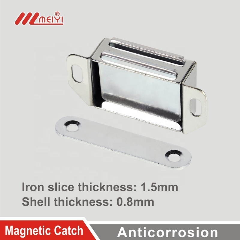 Hot Selling Stainless Steel Magnetic Cabinet Door Catch Closet Catches with Strong Magnet For Furniture