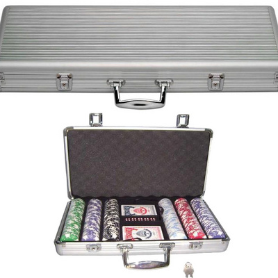 Poker Chip Case 300 Casino Aluminum Case Set