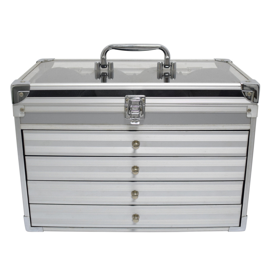 manufacturer aluminum watch case wholesale organization box portable aluminum travel watch case for men