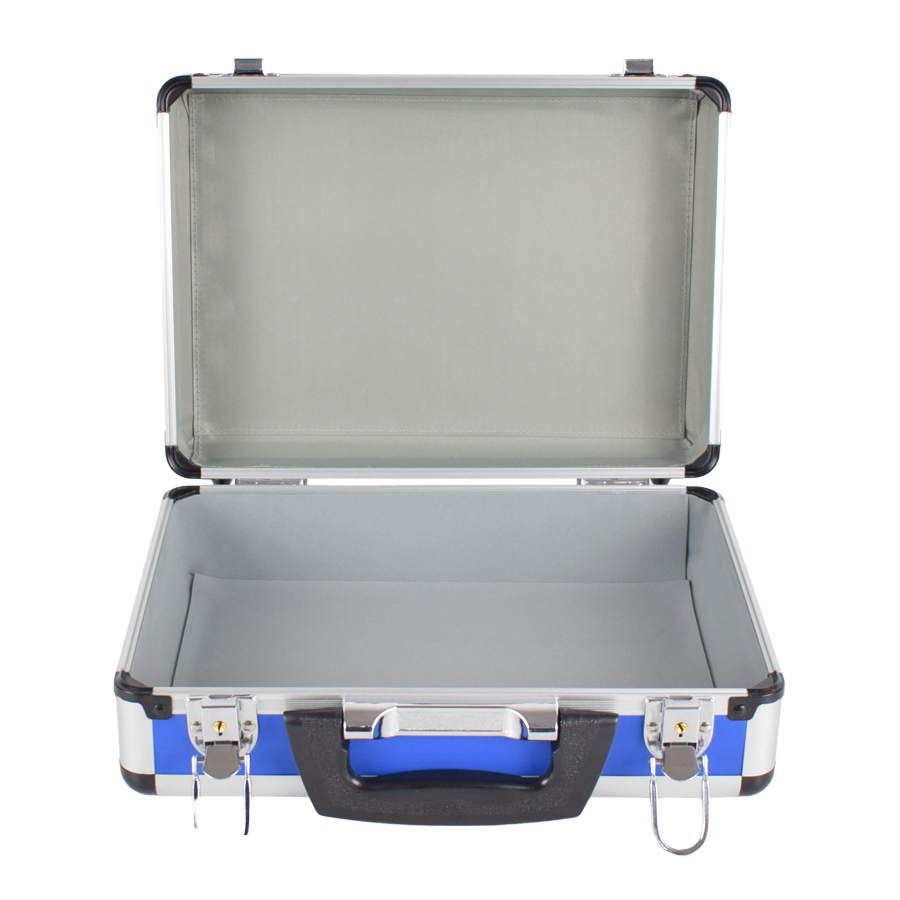 Custom Portable Hard Aluminum Tool Cases  Equipment Storage Carrying Briefcase with  Custom Foam with locks