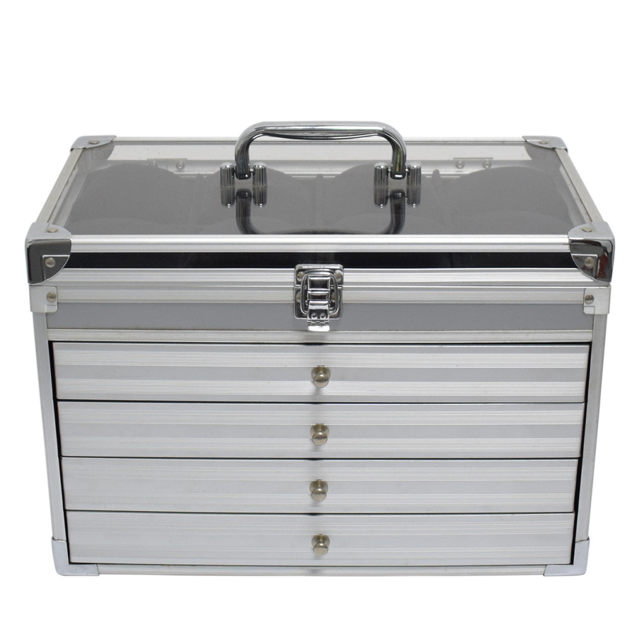 manufacturer aluminum watch case wholesale organization box portable aluminum travel watch case for men