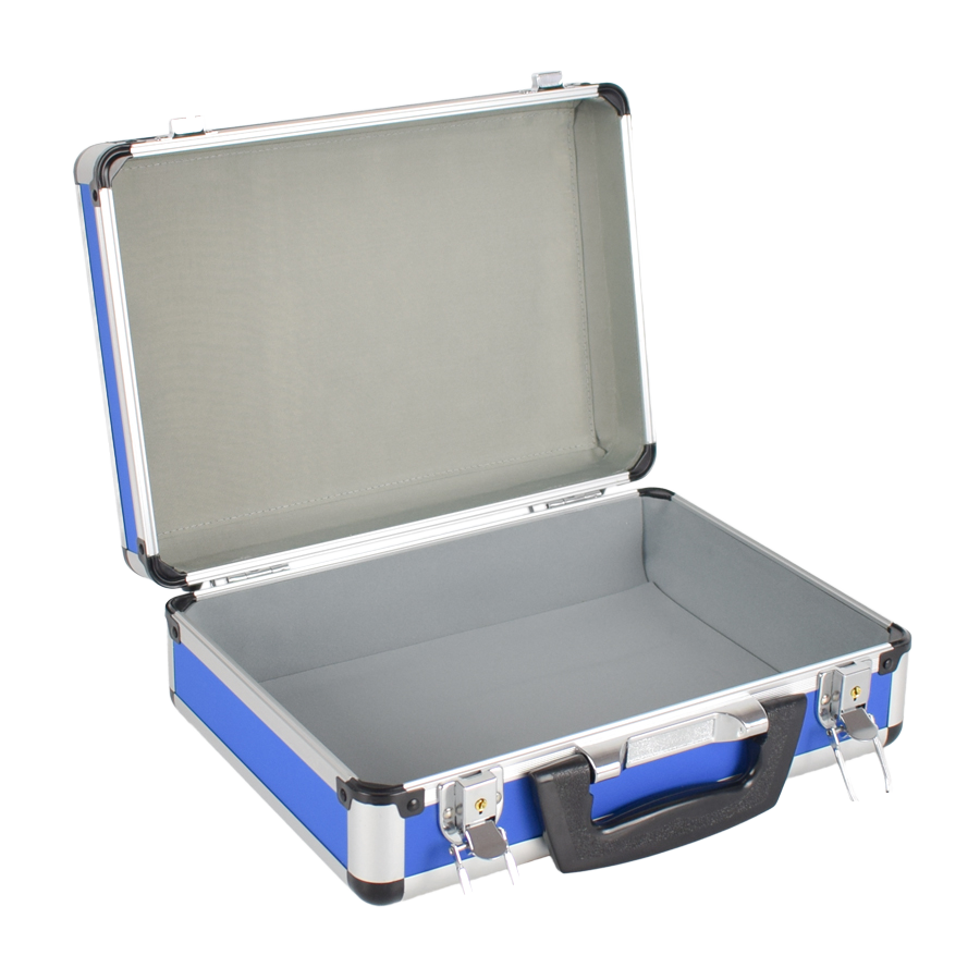 Custom Portable Hard Aluminum Tool Cases  Equipment Storage Carrying Briefcase with  Custom Foam with locks