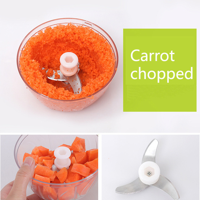 Hand-Held Meat Grinder Vegetable Twister Chopper Multifunctional Multi-Function Food Processor