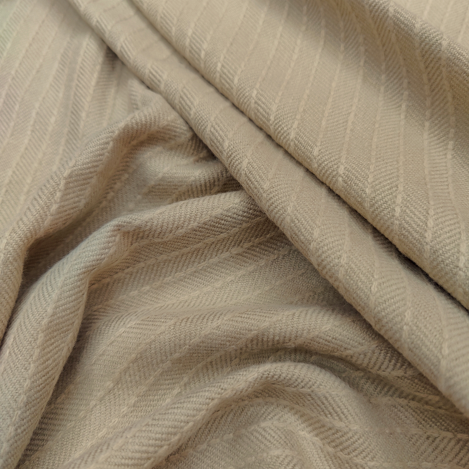 Bomar 100% Polyester Woven Jacquard Fabric Merino Cashmere Wool/Viscose Dyed Pattern for Home Decor and Upholstery