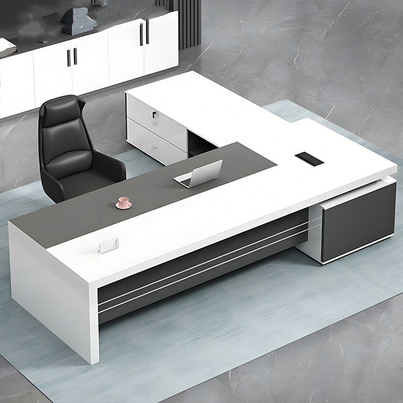 Luxury High end CEO Manager Office Presidential Modern Office Furniture Executive Desk