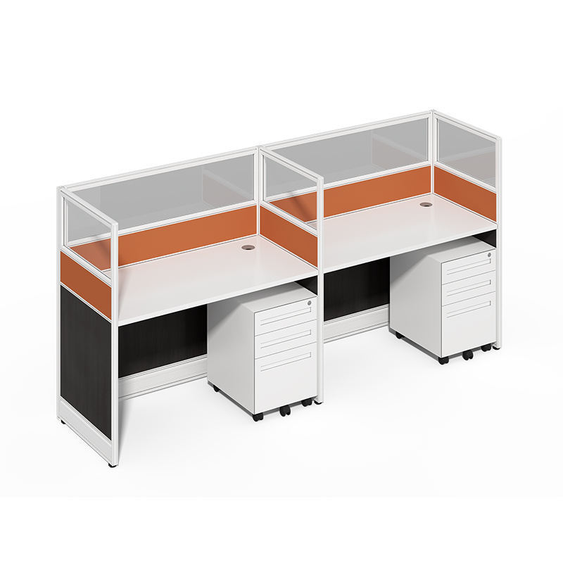 call center workstation modern office furniture L-shaped cubicle work station computer desk