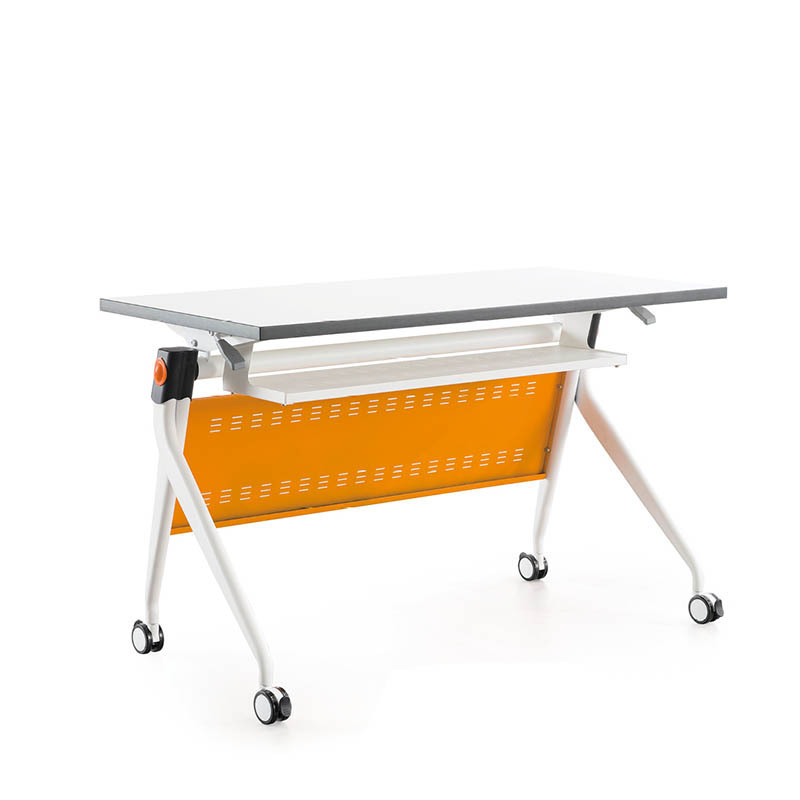 Movable Office school activity Folding Training Desk Folding Training table with caster