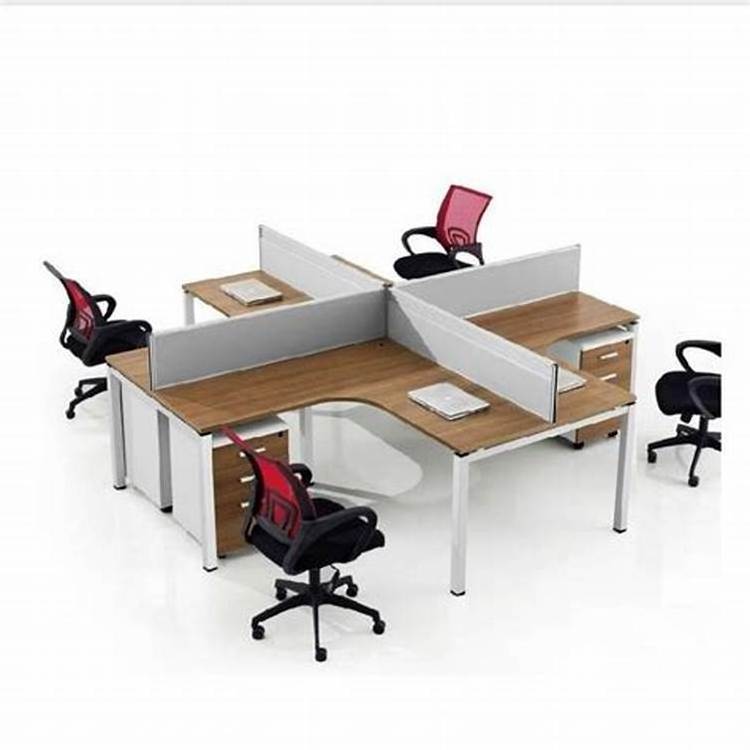 Screen L- shaped  workstation Desk Office Furniture Office Partition Workstation 2 people Office Desk