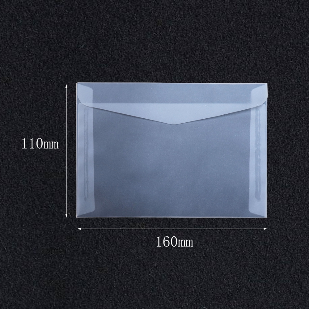 Sulfate Paper Envelopes Window Envelopes Butter Paper Transparent Envelope Bag Western Style for Greeting Cards Invitations