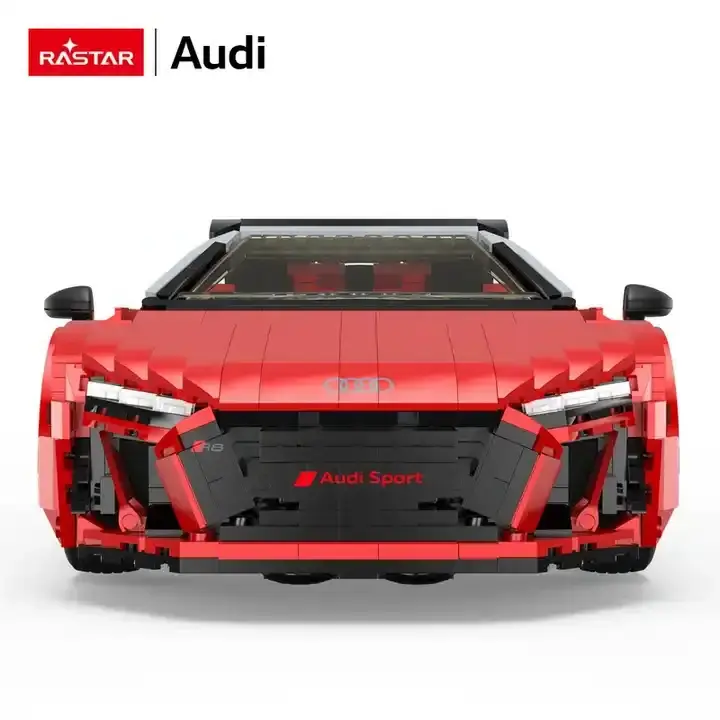 RASTAR 93800 Technical 1:14 AUDI R8 Spyder City Sport Car Model Assemble Super Racing Vehicle Building Blocks Sets Bricks