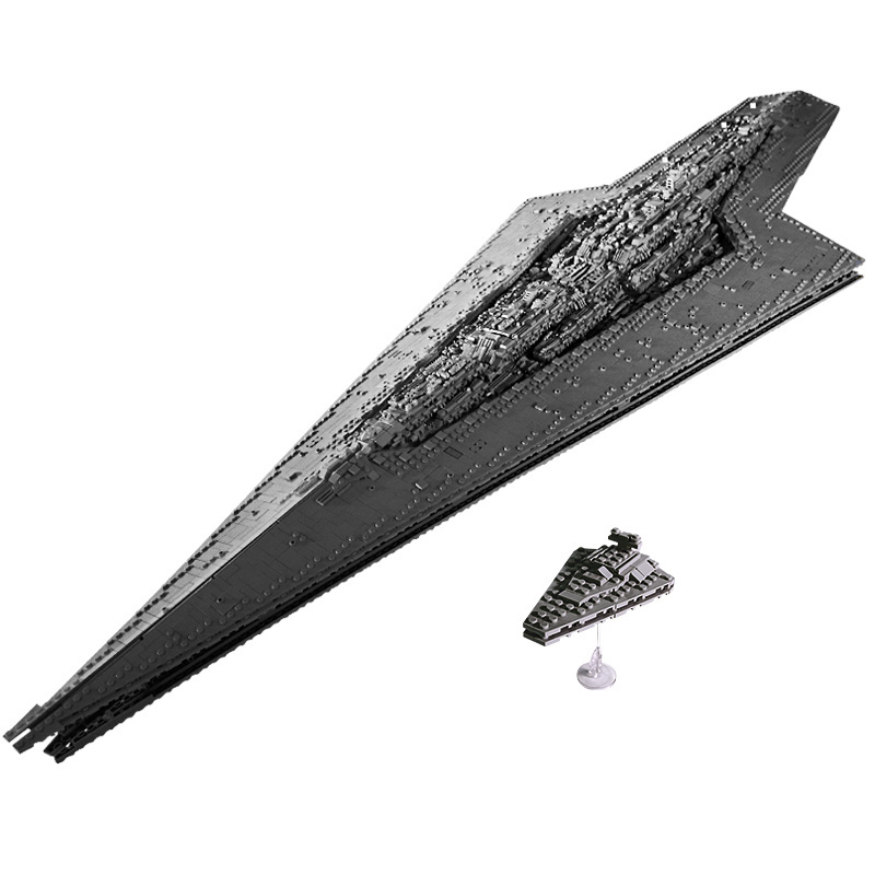 Best seller  Mould King 13134  Executor Star Dreadnought Star Destroyer Plastic Technic Bricks Building Blocks Wars for kids