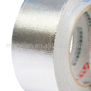 T-FG701R Heavy Duty Silver Cloth Glass fiber Insulation Reinforced Aluminium Foil Tape