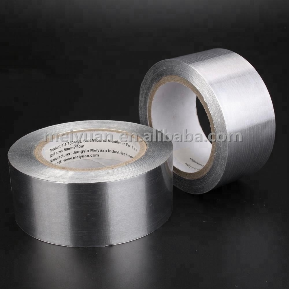 Waterproof Flashing Tape Self Adhesive Custom Brand Logo Clear Sealing Tape Self Wound Aluminum Foil Tape