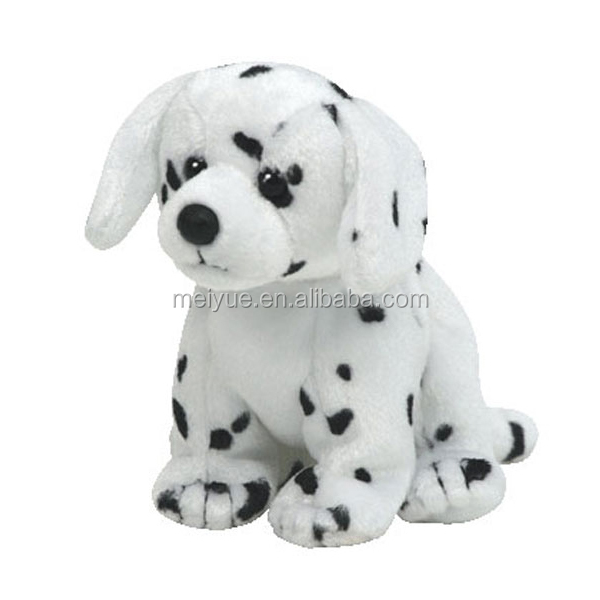 Wholesale plush animal dalmatian with red dog collar/ High quality stuffed animal /Plush toy