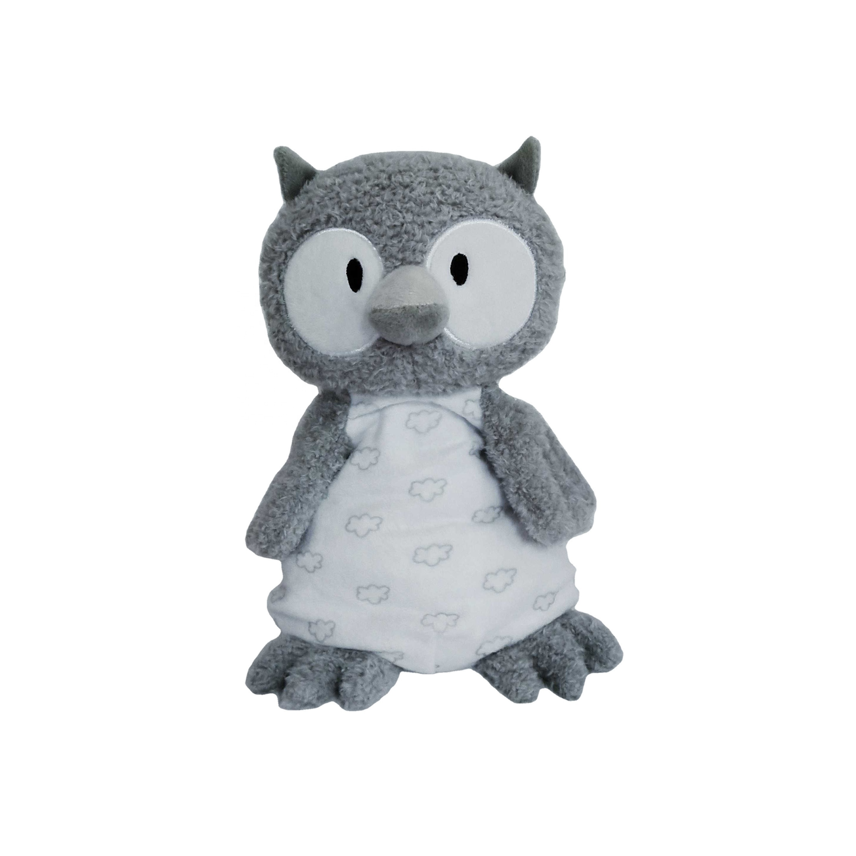 Lavender seeds toys stuffed Microwavable Owl plush