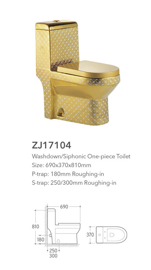 sanitary ware chaozhou ceramic bathroom set gold toilets for middle east