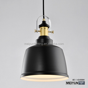 Black Vintage Hanging Pendant Lights Retro Lamp Fixtures for Kitchen Home Lighting Decor