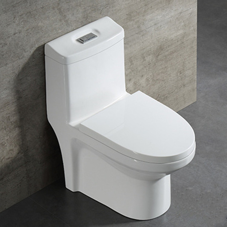 Nepal market ceramic siphon flush toilet one piece