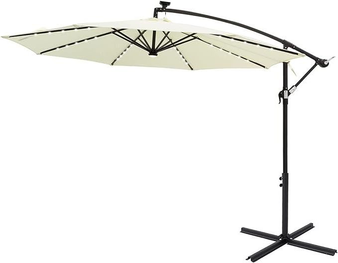 Huge Patio Table Garden Parasol Outdoor Banana Yard Umbrella