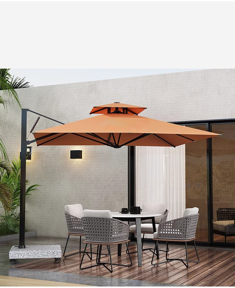 Sunshade products courtyard furniture garden hotel Poolside supplies 3m commercial umbrella