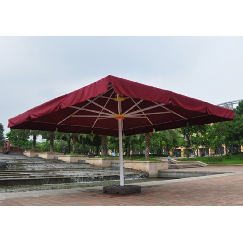 Big Size 5M Customized Professional Garden Umbrella Waterproof Uvproof Outdoor Umbrella