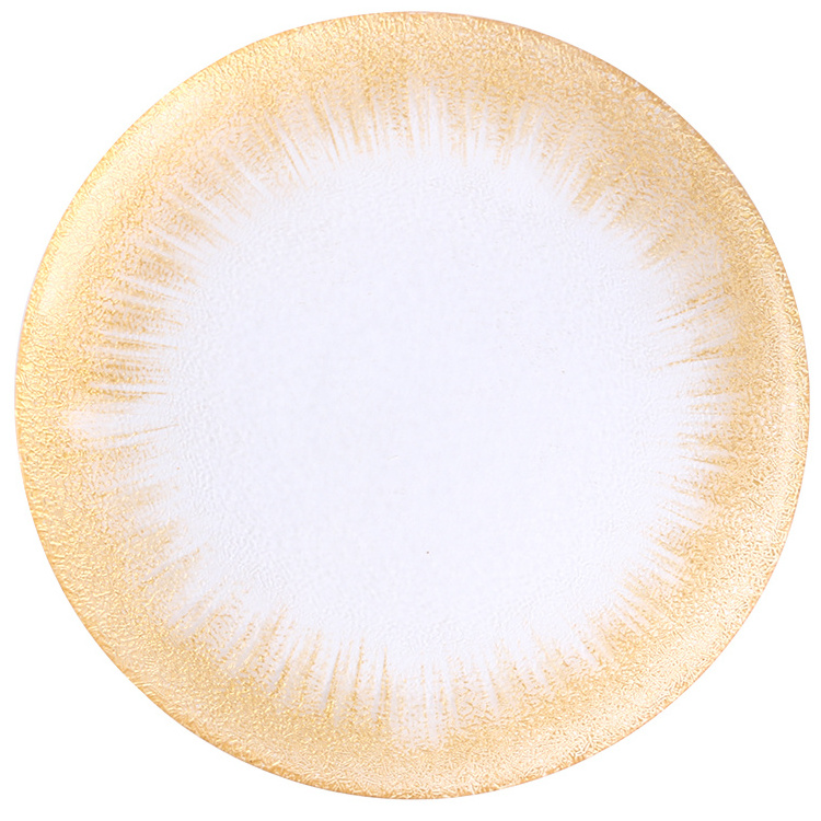 wholesale 13 inch Gold Charger Plate Holiday Wedding Decorative Placemats Elegant Fancy pearl Charger plate for Dining Table