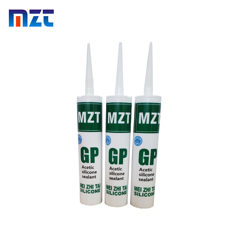 MZT Acetic Silicone Sealant Transparent fast cure adhesives