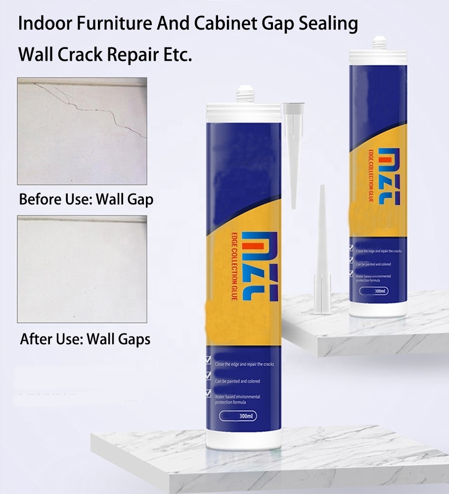 MZT ACRYLIC SEALANT clear adhesive gap filler paste sillicon for aluminium glass silikon perlen