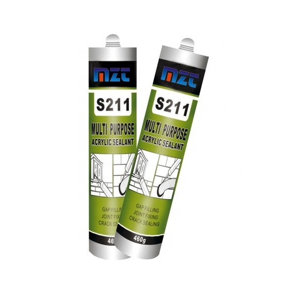 MZT ACRYLIC SEALANT clear adhesive gap filler paste sillicon for aluminium glass silikon perlen