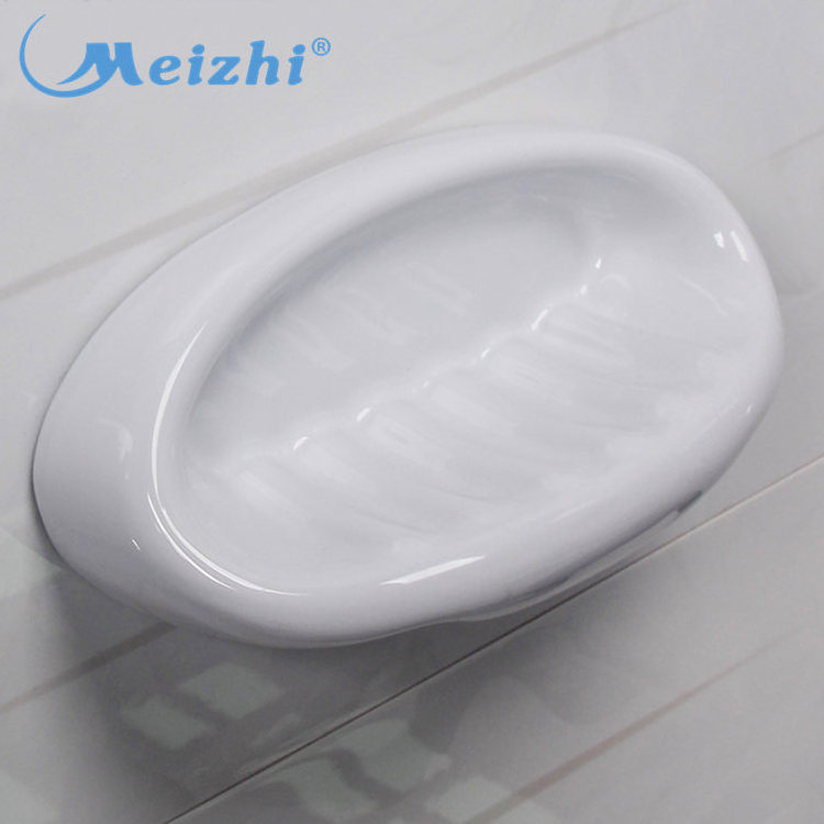 China home ceramic bathroom accessories enamel soap dish wholesale