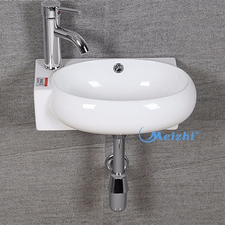 Chinaware polish design bathroom small corner sink