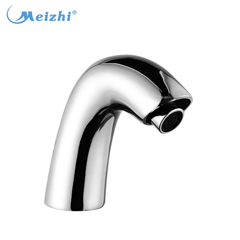 Deck mounted touch electronic auto sensor bathroom faucet