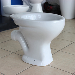 Bathroom P-trap ceramic toilet for African market