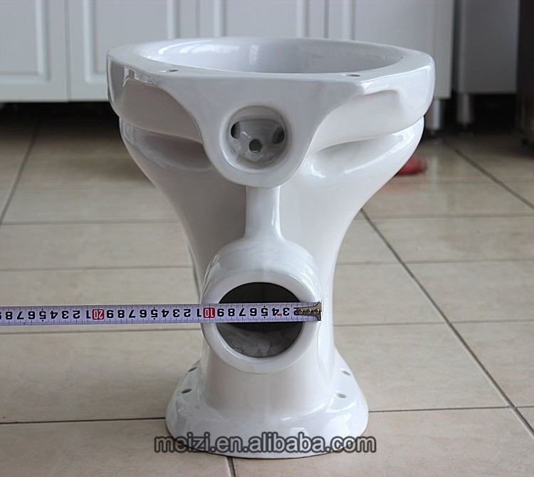 Bathroom P-trap ceramic toilet for African market