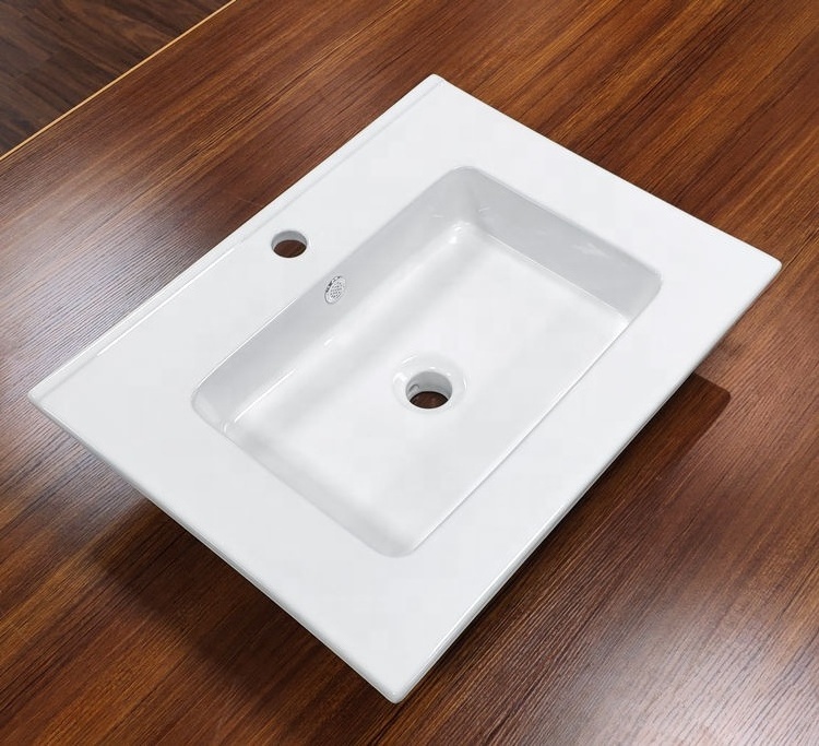 White ceramic wash table top basin cheap vanity bathroom sinks for sale