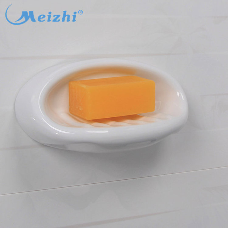 China home ceramic bathroom accessories enamel soap dish wholesale