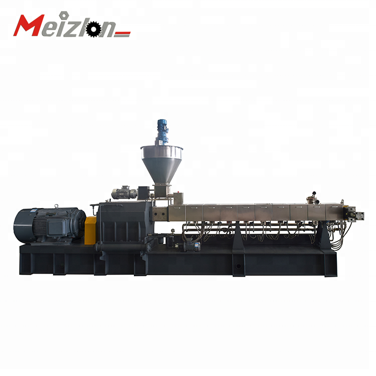 meizlon PET monofilament plastic extruder machines double screw barrel and twin screw extruder plastic bottle manufacturing