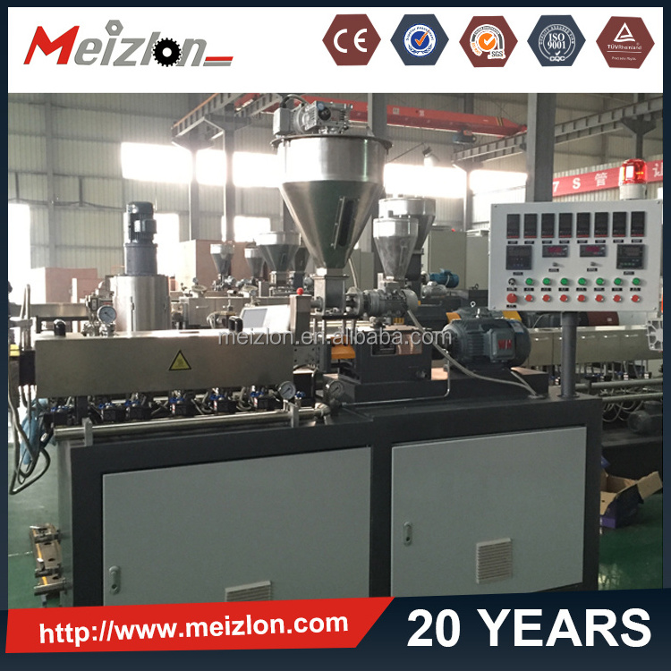 PET bottles flakes scraps granulating pelleting line/ pallet granula Extruding Line/small plastic products making machine