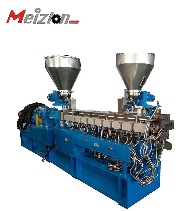 PET master batch twin screw extruder machine