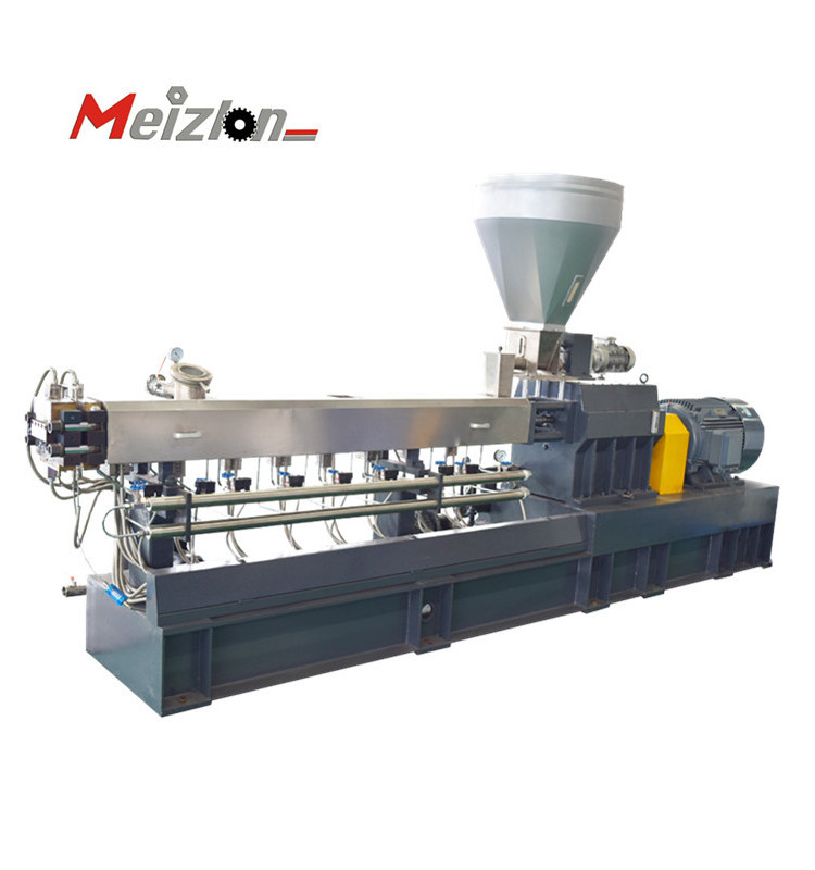 meizlon PET monofilament plastic extruder machines double screw barrel and twin screw extruder plastic bottle manufacturing