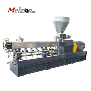 meizlon PET monofilament plastic extruder machines double screw barrel and twin screw extruder plastic bottle manufacturing