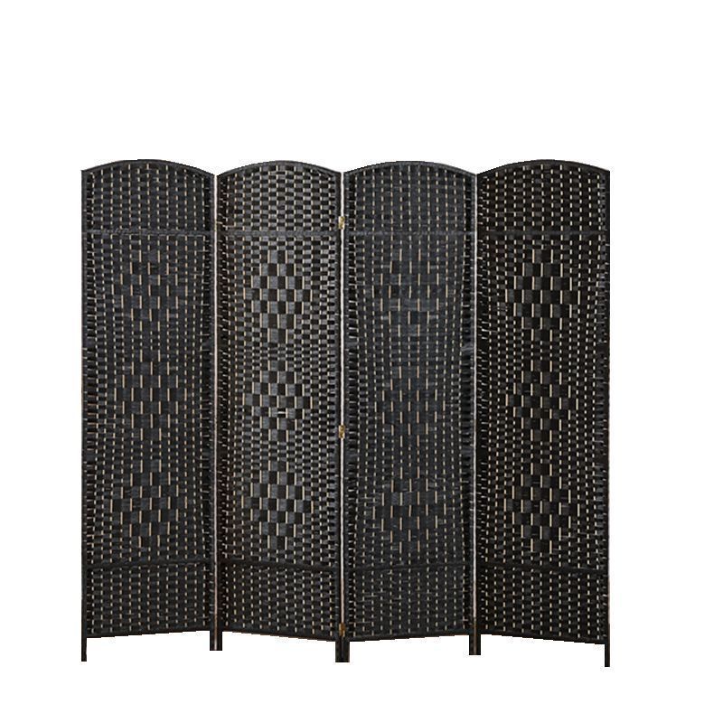 Room Divider Screen Privacy Panel - Solid Weave Hand Made Wicker Room Divider - Partition Wall Panel Privacy Furniture