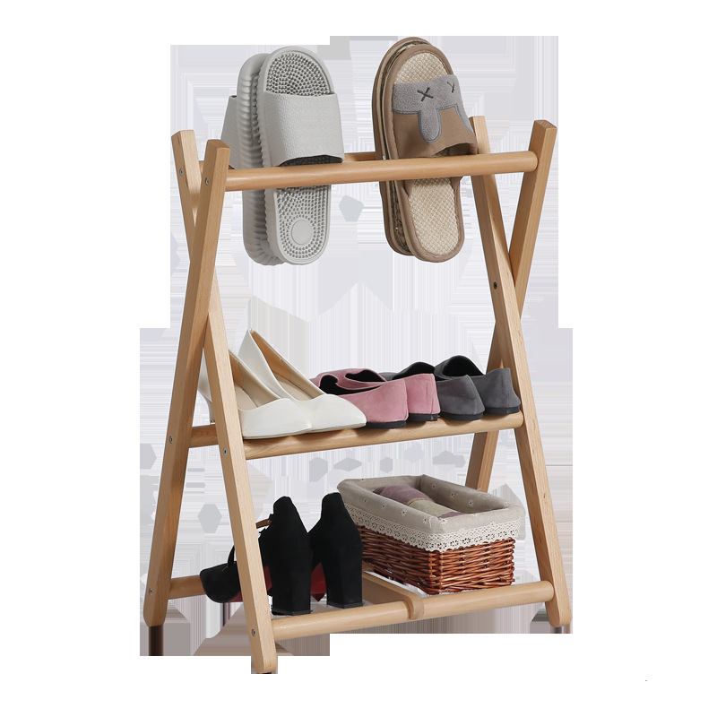 Sapateira Amazing Boots Storage Shelf Display Adjustable Modern Design Bamboo Shoe Organizer 9 Tier Stackable Wooden Shoe Rack