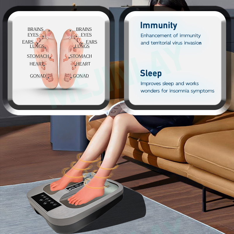 Hot sale Foot Massager Thz Tera Pemf Bioresonance Terahertz physiotherapy device for home or foot spa use