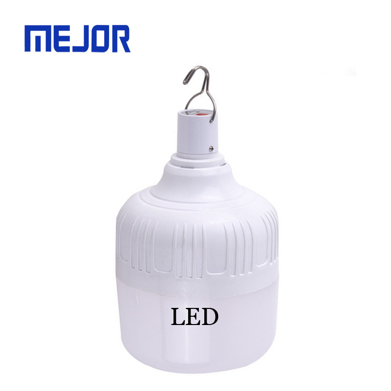 Lighting 6-8 hours night market street 30W emergency lamp 60W ball bubble usb rechargeable led bulb