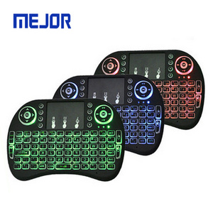 Fly touch Clavier mini Teclado multi gaming USB gadgets 2.4G RGB Led mouse wireless game keyboard