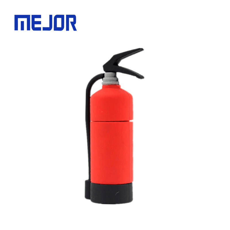 Red Gift 2G Fire Hydrant Pen drive 8G rubber annihilator flash disk 4GB Extinguisher PVC Usb