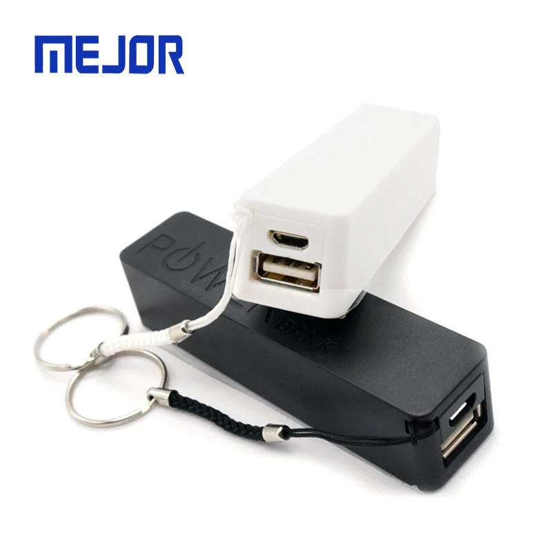 Mini Promotion gift PowerBank keychain 2200mah portable Usb charger 2A perfume power bank tube