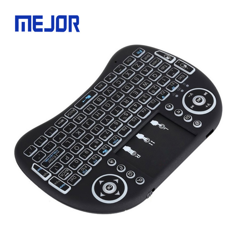 Fly touch Clavier mini Teclado multi gaming USB gadgets 2.4G RGB Led mouse wireless game keyboard