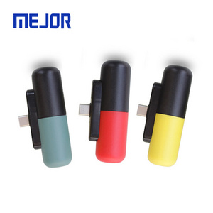 One mini Emergency powerbank Type C portable capsule phone charger 1 Time Use disposable power bank